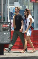 SUSIE ABROMEIT and Andrew Garfield Out in Los Angeles 07/09/2019