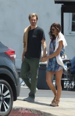 SUSIE ABROMEIT and Andrew Garfield Out in Los Angeles 07/09/2019