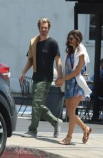 SUSIE ABROMEIT and Andrew Garfield Out in Los Angeles 07/09/2019