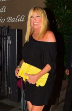 SUZANNE SOMERS Leaves a Restaurant in Santa Monica 07/13/2019