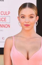 SYDNEY SWEENEY at Once Upon A Time in Hollywood Premiere in Los Angeles 07/22/2019