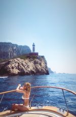 SYDNEY SWEENEY in Bikini at a Boat - Instagram Pictures 07/06/2019