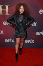 TALIA JACKSON at Pennyworth Premiere in Los Angeles 07/24/2019