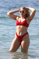 TALLIA STORM and CLARA LONSDALE in BIkinis at a Beach in Ibiza 07/05/2019