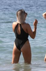 TALLIA STORM and CLARA LONSDALE in BIkinis at a Beach in Ibiza 07/05/2019