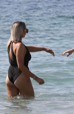 TALLIA STORM and CLARA LONSDALE in BIkinis at a Beach in Ibiza 07/05/2019