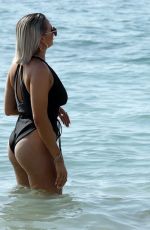 TALLIA STORM and CLARA LONSDALE in BIkinis on the Beach in Ibiza 07/03/2019