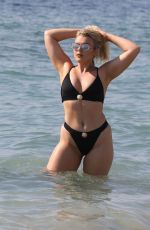 TALLIA STORM and CLARA LONSDALE in BIkinis on the Beach in Ibiza 07/03/2019