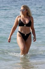 TALLIA STORM and CLARA LONSDALE in BIkinis on the Beach in Ibiza 07/03/2019
