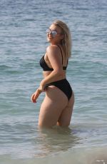 TALLIA STORM and CLARA LONSDALE in BIkinis on the Beach in Ibiza 07/03/2019