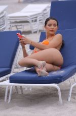 TAO WICKRATH in Oh Polly Bikini at a Beach in Miami 07/15/2019