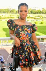 TAYLOR RUSSELL at Miu Miu Resort 2020 Show in Paris 06/29/2019
