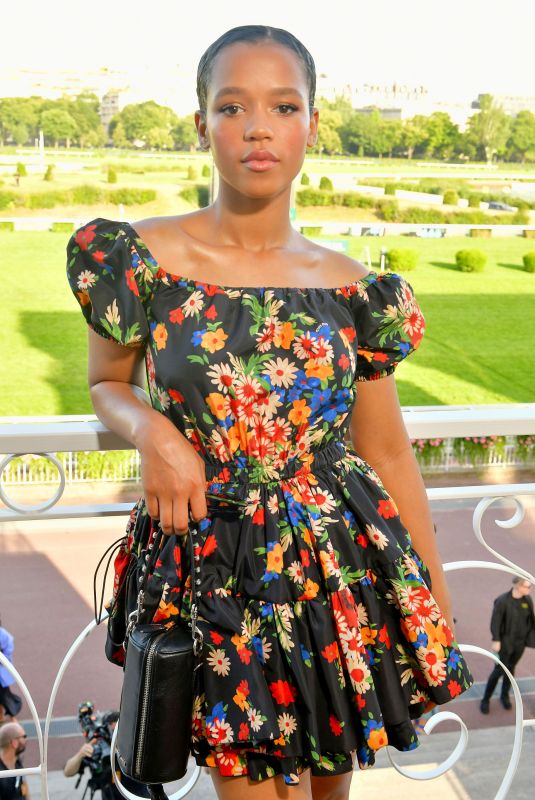 TAYLOR RUSSELL at Miu Miu Resort 2020 Show in Paris 06/29/2019