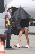 TAYLOR SWIFT Lands at Airport in New Jersey 07/06/2019