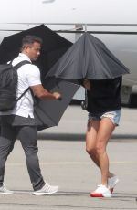 TAYLOR SWIFT Lands at Airport in New Jersey 07/06/2019