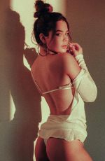 TESSA BROOKS on the Set of a Photoshoot, July 2019
