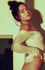TESSA BROOKS on the Set of a Photoshoot, July 2019