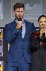 TESSA THOMPSON at Marvel Panel at Comic-con 2019 in San Diego 07/20/2019