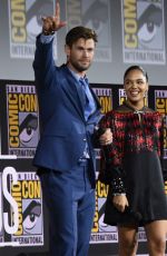 TESSA THOMPSON at Marvel Panel at Comic-con 2019 in San Diego 07/20/2019