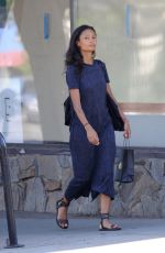 THANDIE NEWTON Out in Los Angeles 07/26/2019