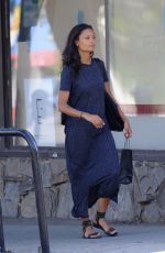 THANDIE NEWTON Out in Los Angeles 07/26/2019