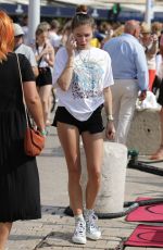THYLANE BLONDEAU Out and About in St Tropez 07/15/2019