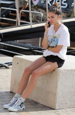THYLANE BLONDEAU Out and About in St Tropez 07/15/2019