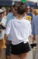 THYLANE BLONDEAU Out and About in St Tropez 07/15/2019