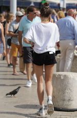 THYLANE BLONDEAU Out and About shorts in Saint Tropez 07/15/2019