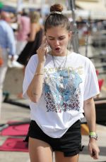 THYLANE BLONDEAU Out and About shorts in Saint Tropez 07/15/2019