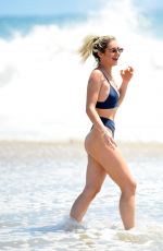 TINA STINNES in Bikini at a Beach in Miami 07/15/2019