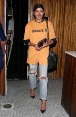 TINASHE Night Out in Los Angeles 07/11/2019