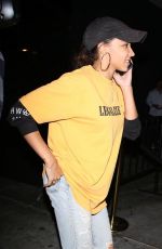 TINASHE Night Out in Los Angeles 07/11/2019