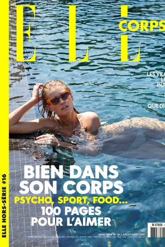 TONI GARRN in Elle, Hors-serie Corps, July/August 2019