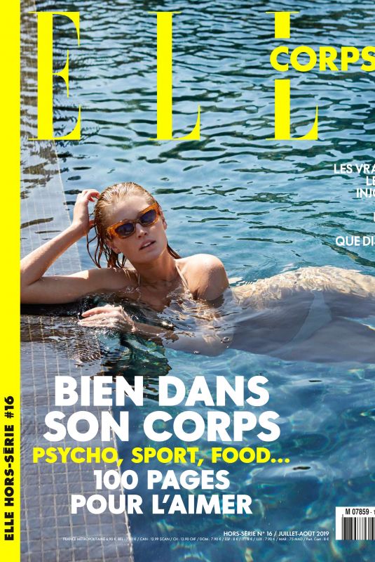 TONI GARRN in Elle, Hors-serie Corps, July/August 2019