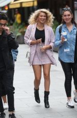 TORI KELLY Arrives at Global Offices in London 07/31/2019