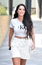 TULISA CONTOSTAVLOS Arrives at ITV Studios in London 07/23/2019
