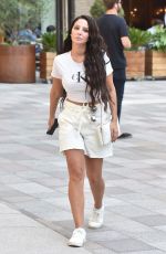 TULISA CONTOSTAVLOS Arrives at ITV Studios in London 07/23/2019