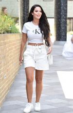 TULISA CONTOSTAVLOS Arrives at ITV Studios in London 07/23/2019