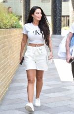 TULISA CONTOSTAVLOS Arrives at ITV Studios in London 07/23/2019