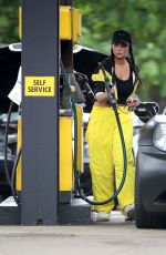 TULISA CONTOSTAVLOS at a Gas Station in London 06/25/2019