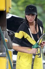 TULISA CONTOSTAVLOS at a Gas Station in London 06/25/2019