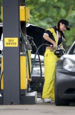 TULISA CONTOSTAVLOS at a Gas Station in London 06/25/2019