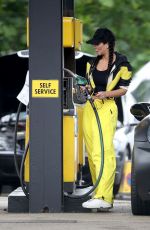 TULISA CONTOSTAVLOS at a Gas Station in London 06/25/2019