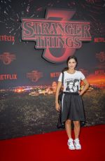 VANESSA GUIDE at Stranger Things, Season 3 Premiere in Paris 07/04/2019