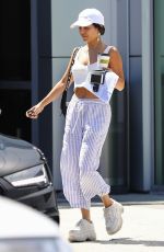 VANESSA HUDGENS at a Gas Station in Los Angeles 07/17/2019