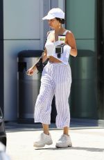 VANESSA HUDGENS at a Gas Station in Los Angeles 07/17/2019