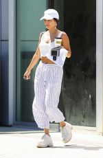 VANESSA HUDGENS at a Gas Station in Los Angeles 07/17/2019
