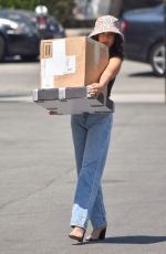 VANESSA HUDGENS Leaves a Dry Cleaner in Los Feliz 07/30/2019
