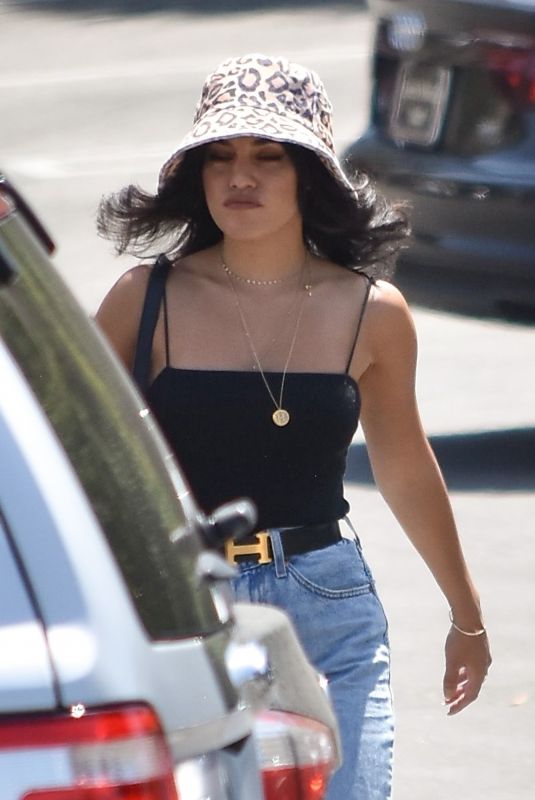 VANESSA HUDGENS Leaves a Dry Cleaner in Los Feliz 07/30/2019